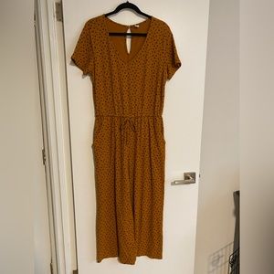 COPY - Old Navy Rust & Black Polka Dot Jumpsuit
